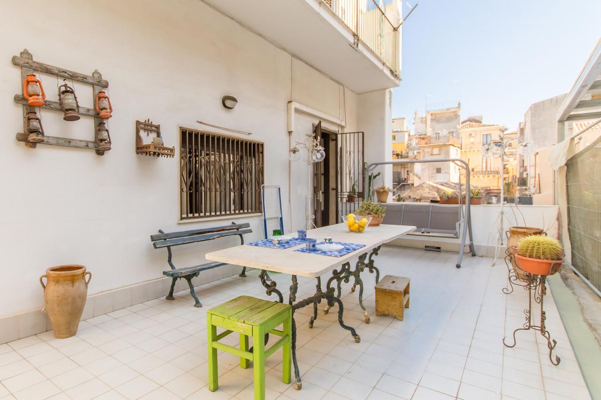 Arte House In The Historical Catania - Happy Rentals المظهر الخارجي الصورة
